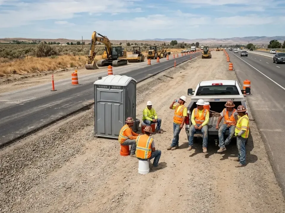 highway-road-construction-crew-007 — frequently asked questions, Porta Potty and Restroom Rentals in Belen, NM